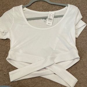 pacsun cropped t-shirt